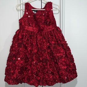 Holiday Editions red dress 2t
